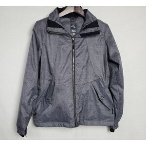 Pulse Small Herringbone Gray/Black detacable Hooded Jacket